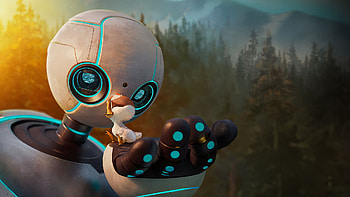 The Wild Robot : A Whimsical Journey Awaits, movie, The Wild Robot HD wallpaper