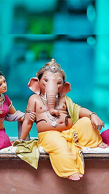 Ganpati, gaurik, devotional, bhakti HD phone wallpaper