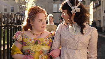 Penelope and Claudia, Bridgerton HD wallpaper