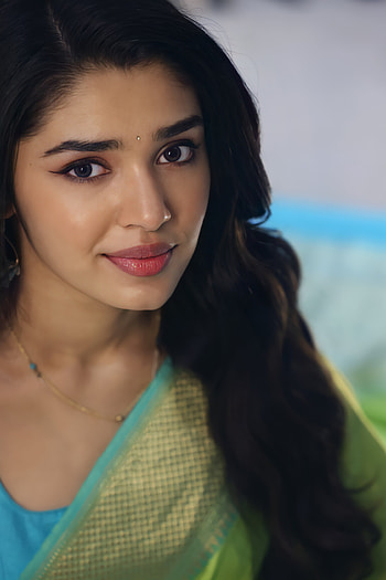 Krithi shetty, nose, lip HD phone wallpaper