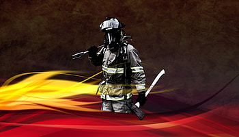 Volunteer Firefighter South sherman fire HD wallpaper