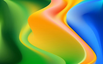Liquid Color Waves Abstract, colorful, orange, green, waves, abstract, artist, artwork, art, digital-art HD wallpaper