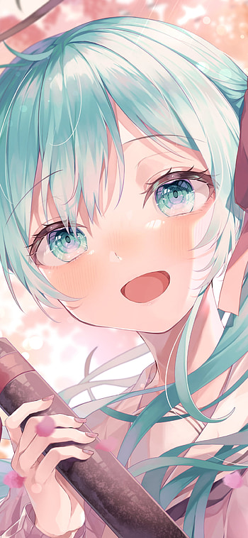 Hatsune Miku: Spring Smile — Vocaloid ( & Android), Hatsune Miku, Anime, Vocaloid HD phone wallpaper