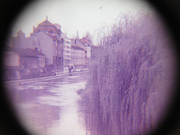 Old , buildings, old, tres, water, vintage HD wallpaper