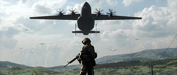 Aircraft, Video Game, Battlefield 3, Soldier, Transport Aircraft, Warplane, Battlefield HD wallpaper