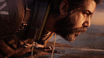 Saros — Video Game : Desert Sentinel, Man, Beard, Soldier HD wallpaper