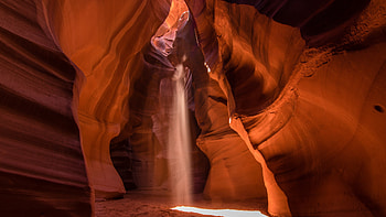 Antelope Canyon , Vibrant colors, Curved rock walls, Nature's masterpiece HD wallpaper