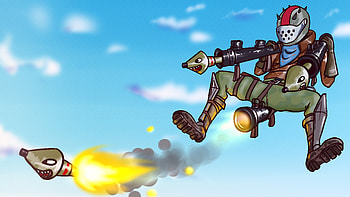 Fortnite Rust Lord Rocket Launcher Battle Royale, fortnite-season-8, fortnite, games, 2018-games, ps-games HD wallpaper
