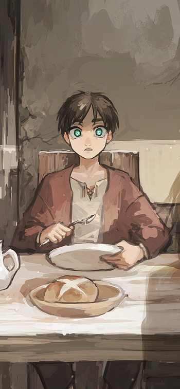 Eren Yeager: Quiet Morning — Attack on Titan , Eren Yeager, Anime, Attack on Titan HD phone wallpaper