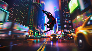 Spider-Man Into the Spider-Verse HD wallpaper