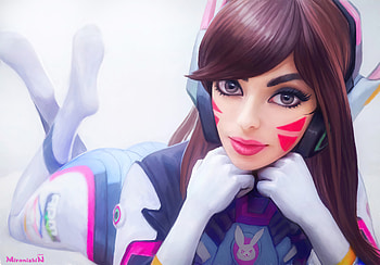Dva Overwatch Fanart 2020, dva-overwatch, overwatch, games, artwork, artist, digital-art, artstation HD wallpaper