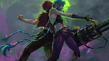 Jinx VI Arcane HD wallpaper