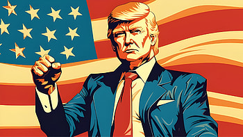 Bold MAGA Spirit: Donald Trump, Donald Trump, MAGA HD wallpaper