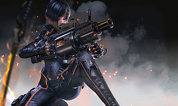 Fighting Heroine , artist, artwork, artstation HD wallpaper