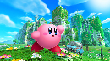 Kirby's Forgotten Land: Quad, Kirby and The Forgotten Land HD wallpaper