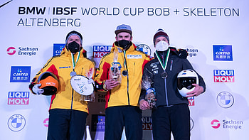 Axel Jungk, Martins Dukurs and Christopher Grother, Skeleton (Sport) HD wallpaper