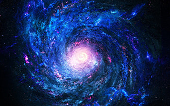 Blue Space 5752 HD wallpaper