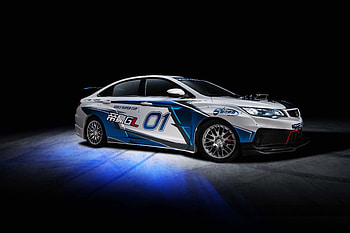 2018, racer car, Geely Emgrand GL, side view HD wallpaper