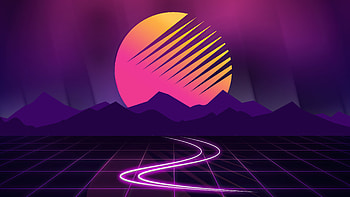 Retrowave Neon , retrowave, artist, artwork, digital-art HD wallpaper