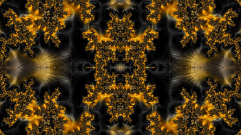Trippy Psychedelic Fractal, trippy, psychedelic, aesthetic, black, Abstract, fractal, abstract black HD wallpaper