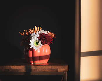 Flowers, Bouquet, Vase, Composition HD wallpaper