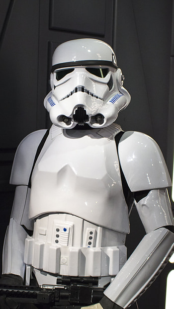 Replica Stormtrooper from Star Wars at Madame Tussauds, London, stormtrooper, Sci Fi, Star Wars HD phone wallpaper