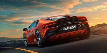 Lamborghini Huracan EVO 2019 Rear View, lamborghini-huracan-evo, lamborghini-huracan, lamborghini, cars HD wallpaper
