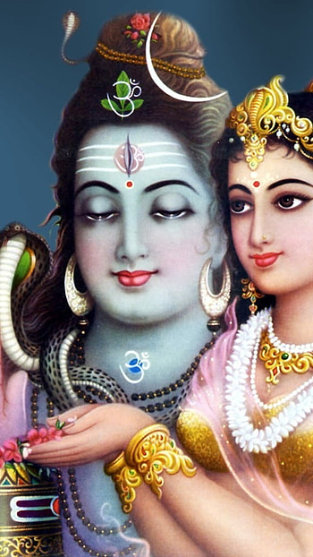 Lord Shiva , Lord Shiva, Goddess Parvati HD phone wallpaper