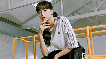 LiSA, Blackpink hoot, Adidas partnership, Eye-catching HD wallpaper