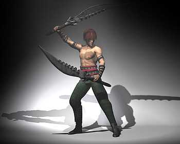 Dogan, martial arts, staff, sword, fight, protect, warrior HD wallpaper