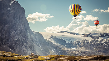 Hot Air Balloon, Ultra , , Background HD wallpaper