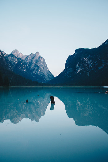 Landscape, Nature, Water, Mountains, Lake, Shore, Bank HD phone wallpaper