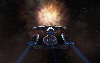 Star Trek Online Galaxy Dreadnought, Remodel, Advanced technology, Starfleet vessel HD wallpaper