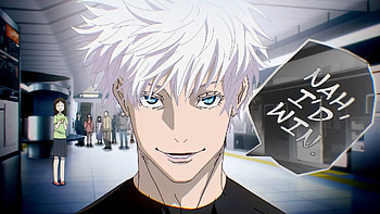 Gojo Satoru Quote "Na i& HD wallpaper