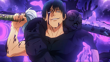 Toji Fushiguro, Toji Fushiguro, Jujutsu Kaisen, violet HD wallpaper