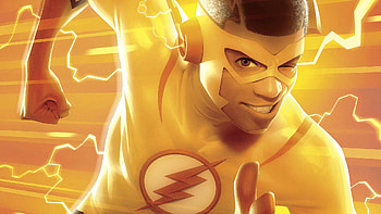 Kid Flash Art, the-flash, superheroes, artist, artwork, digital-art HD wallpaper