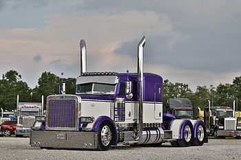 peterbilt, rig, semi, truck HD wallpaper