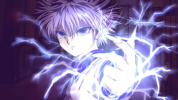 Killua Lightning Hunter X Hunter 2011 HD wallpaper