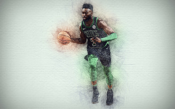Jaylen Brown, NBA, boston celtics, basketball HD wallpaper