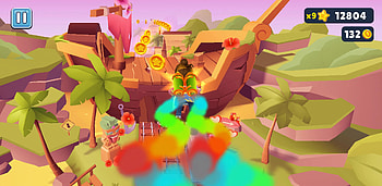 Subway Surfers : Colorful Adventures Await!, video game HD wallpaper
