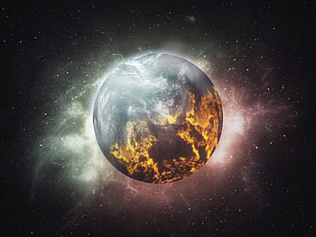 Stars, Universe, Shining, Planet, Atmosphere HD wallpaper