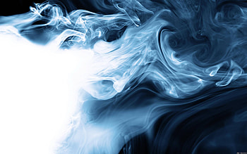 Blue Fire At 3d HD wallpaper