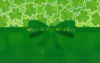 Holiday - St. Patrick's Day Clover Green HD wallpaper