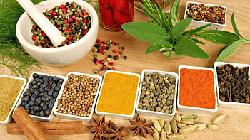 Food seasoning, Ayurvedic herbs, Healthy foods, Nourishing choices HD wallpaper
