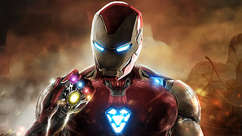 Iron Man Infinity Gauntlet Avengers Endgame, iron-man, superheroes, artwork, avengers-endgame, behance HD wallpaper
