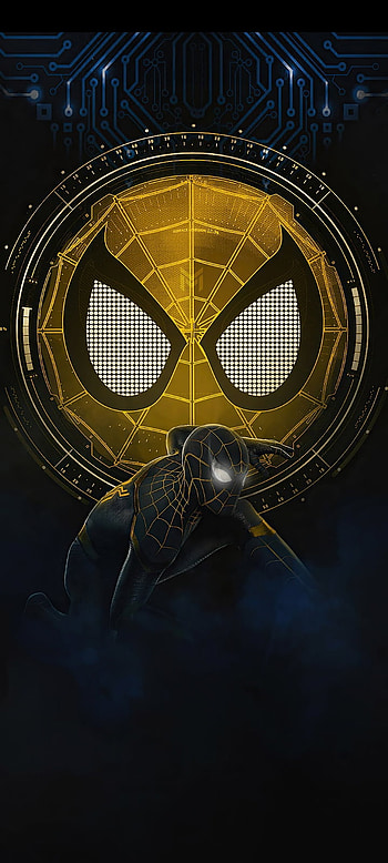 Spiderman, art, personal protective equipment HD phone wallpaper