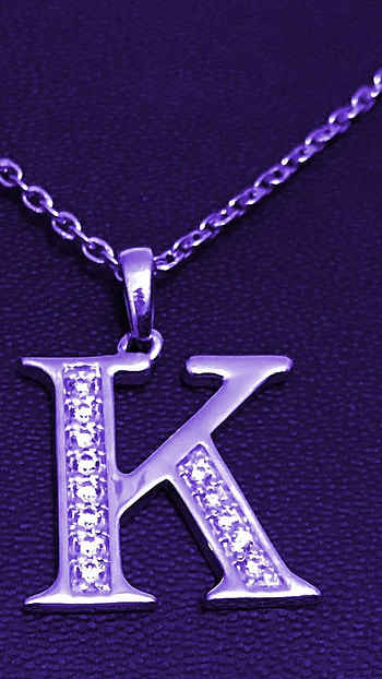 K Name, Beautiful Locket HD phone wallpaper