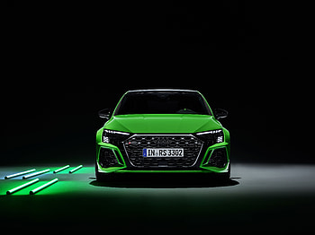 Front-view, Audi RS3, sedan car HD wallpaper