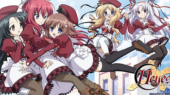 school girls, frills, 11 eyes, dresses, cute, bows, uniforms, long hair, nice, young girls, young, short hair, school, ribbens, big eyes, sweet, two tails, girls, lovely, legs HD wallpaper