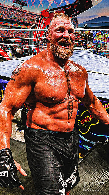 Brock Lesnar, WWE, Brock-Lesnar, Tractor-City, Beast HD phone wallpaper